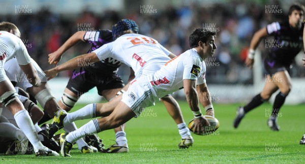 25.09.10 - Ospreys v Aironi - Magners League - Pablo Canavosio of Aironi. 