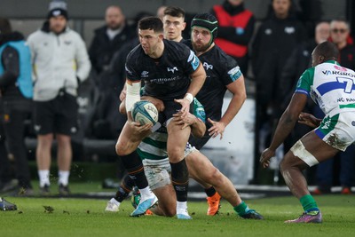 040323 - Ospreys v Benetton - United Rugby Championship - Owen Watkin of Ospreys