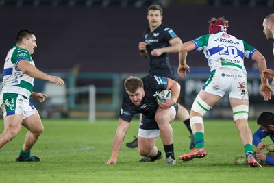 040323 - Ospreys v Benetton - United Rugby Championship - Garyn Phillips of Ospreys