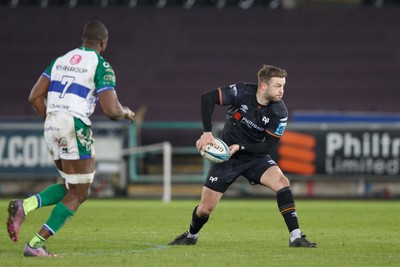 040323 - Ospreys v Benetton - United Rugby Championship - Stephen Myler of Ospreys