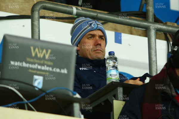 050119 - Ospreys v Cardiff Blues - GuinnessPro14 - Academy Manager of the Cardiff Blues Gruff Rees