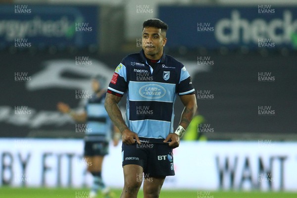 050119 - Ospreys v Cardiff Blues - GuinnessPro14 - Rey Lee Lo of the Cardiff Blues