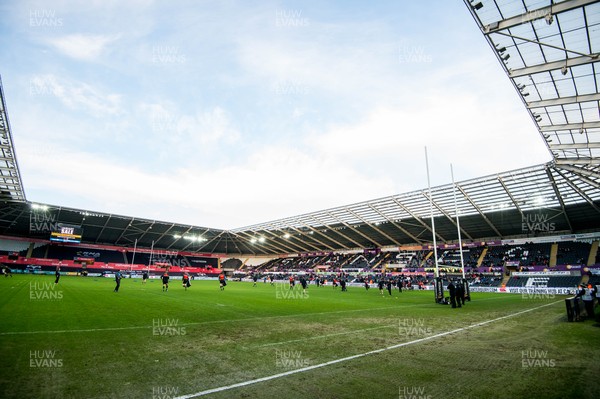 060119 - Ospreys v Cardiff Blues, Guinness PRO14 -View of the Liberty stadium ahead of Kick off 