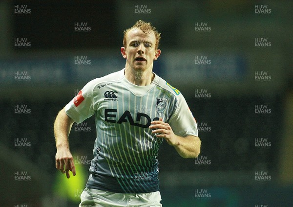 151113 Ospreys v Cardiff Blues - LV=Cup -Blues' Dan Fish 