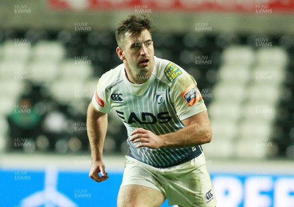 151113 Ospreys v Cardiff Blues - LV=Cup -Blues' Dafydd Hewitt 