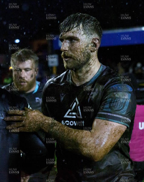 010124 - Ospreys v Cardiff Rugby - United Rugby Championship - James Ratti of Ospreys after the match