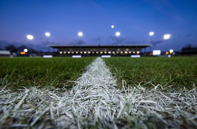 010126 - Ospreys v Cardiff Rugby, United Rugby Championship - A general view of The Brewery Field ahead of the match