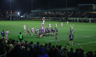 010126 - Ospreys v Cardiff Rugby, United Rugby Championship - A sell out crowd watches the final Welsh festive derby between Ospreys and Cardiff Rugby