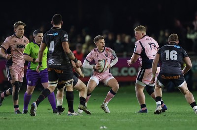 010126 - Ospreys v Cardiff Rugby, United Rugby Championship - Cam Winnet of Cardiff Rugby looks to attack