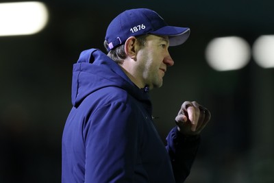 010126 - Ospreys v Cardiff Rugby - United Rugby Championship - Corniel Van Zyl Cardiff Rugby Head Coach