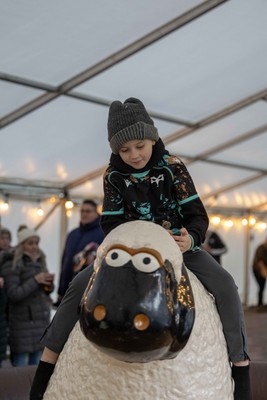 010126 - Ospreys v Cardiff Rugby - United Rugby Championship - Fans in the marquee