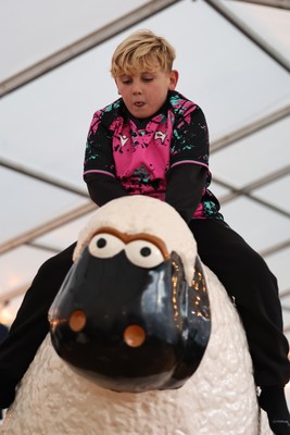 010126 - Ospreys v Cardiff Rugby - United Rugby Championship - Fans in the marquee