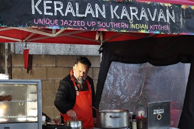 010126 - Ospreys v Cardiff Rugby - United Rugby Championship - Food stall