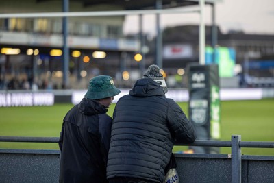 010126 - Ospreys v Cardiff Rugby - United Rugby Championship - Fans