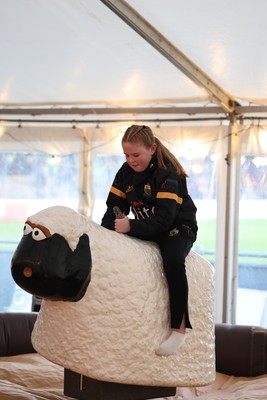 010126 - Ospreys v Cardiff Rugby - United Rugby Championship - Fans in the marquee