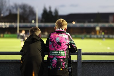 010126 - Ospreys v Cardiff Rugby - United Rugby Championship - Fans