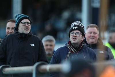 010126 - Ospreys v Cardiff Rugby - United Rugby Championship - Fans