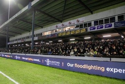 010126 - Ospreys v Cardiff Rugby - United Rugby Championship - Fans