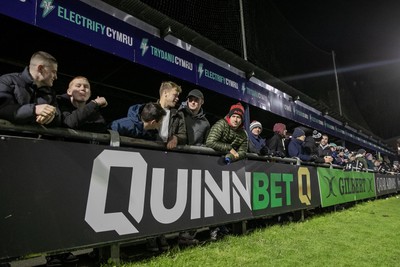 010126 - Ospreys v Cardiff Rugby - United Rugby Championship - Fans