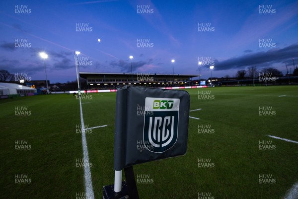 010126 - Ospreys v Cardiff Rugby, United Rugby Championship - A general view of The Brewery Field ahead of the match