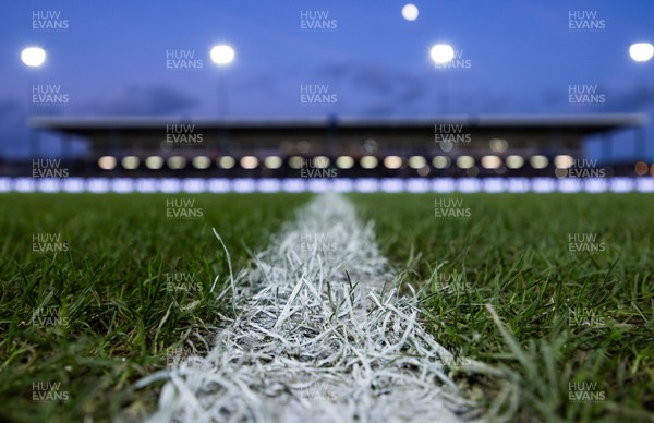 010126 - Ospreys v Cardiff Rugby, United Rugby Championship - A general view of The Brewery Field ahead of the match