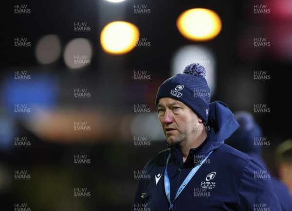 010126 - Ospreys v Cardiff Rugby, United Rugby Championship - Cardiff Rugby head coach Corniel van Zyl