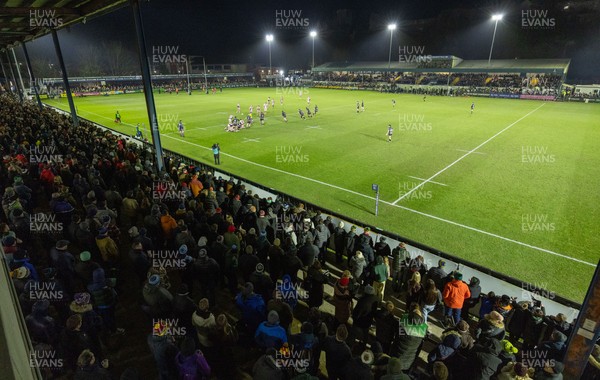010126 - Ospreys v Cardiff Rugby, United Rugby Championship - A sell out crowd watches the final Welsh festive derby between Ospreys and Cardiff Rugby