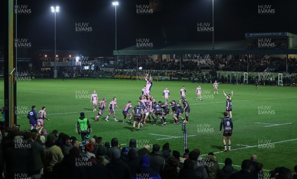 010126 - Ospreys v Cardiff Rugby, United Rugby Championship - A sell out crowd watches the final Welsh festive derby between Ospreys and Cardiff Rugby
