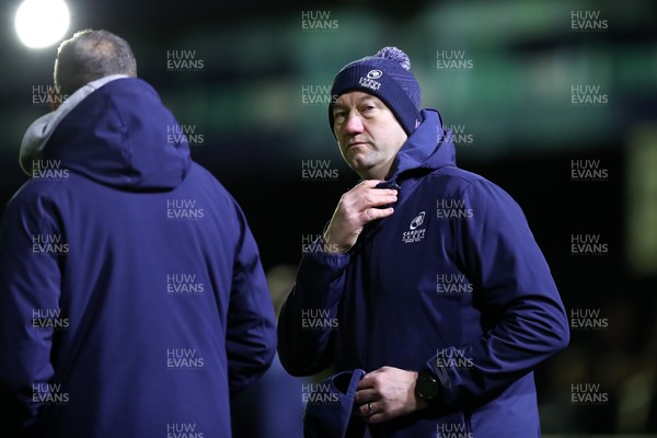 010126 - Ospreys v Cardiff Rugby - United Rugby Championship - Corniel Van Zyl Cardiff Rugby Head Coach