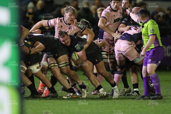 010126 - Ospreys v Cardiff Rugby - United Rugby Championship - Dewi Lake of Ospreys 