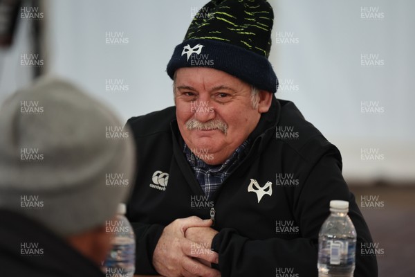 010126 - Ospreys v Cardiff Rugby - United Rugby Championship - Fans in the marquee