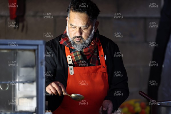 010126 - Ospreys v Cardiff Rugby - United Rugby Championship - Food stall