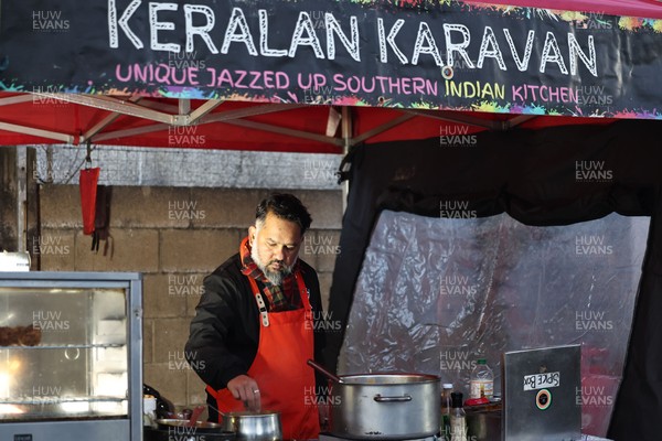 010126 - Ospreys v Cardiff Rugby - United Rugby Championship - Food stall