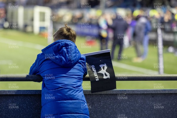 010126 - Ospreys v Cardiff Rugby - United Rugby Championship - Fans