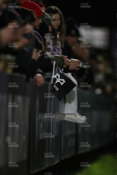 010126 - Ospreys v Cardiff Rugby - United Rugby Championship - Fans