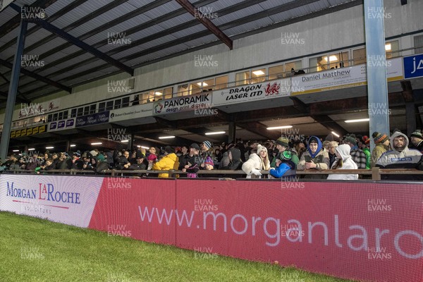 010126 - Ospreys v Cardiff Rugby - United Rugby Championship - Fans