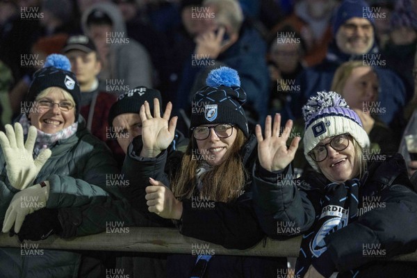 010126 - Ospreys v Cardiff Rugby - United Rugby Championship - Fans