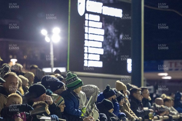 010126 - Ospreys v Cardiff Rugby - United Rugby Championship - Fans