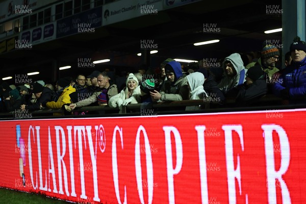 010126 - Ospreys v Cardiff Rugby - United Rugby Championship - Fans