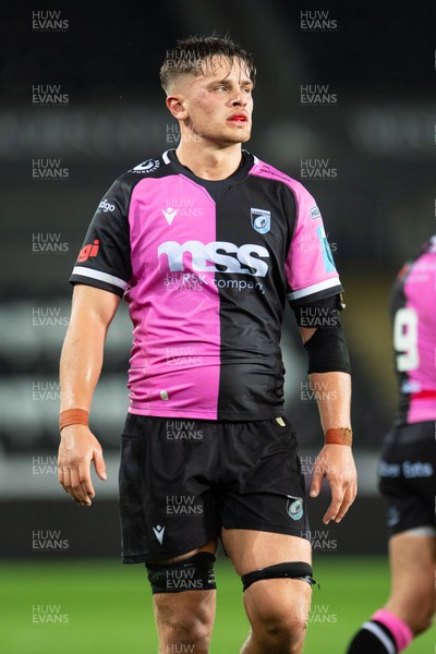 061023 - Ospreys v Cardiff Rugby - Preseason Friendly - Alex Mann of Cardiff Rugby