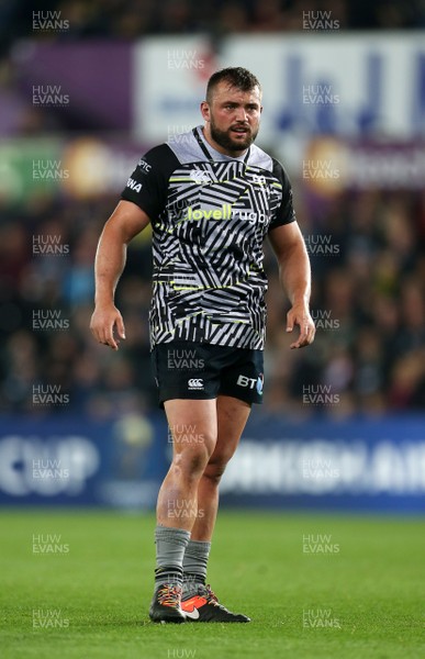 151017 - Ospreys v Clermont Auvergne - European Rugby Champions Cup - Sam Parry of Ospreys