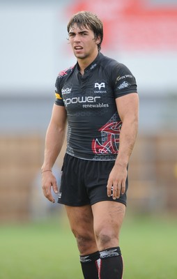 30.08.08 - Ospreys v Clubs Select XV - Ospreys Gareth Owen. 