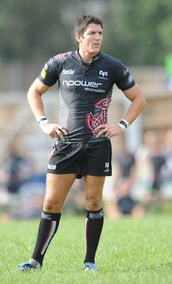 30.08.08 - Ospreys v Clubs Select XV - Ospreys James Hook. 