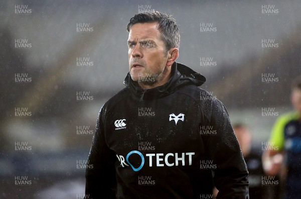 021119 - Ospreys v Connacht - Guinness PRO14 - Ospreys Head Coach Allen Clarke