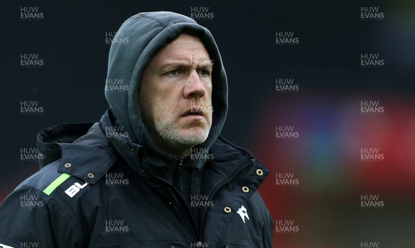 070117 - Ospreys v Connacht - Guinness PRO12 - Ospreys Head Coach Steve Tandy by Chris Fairweather/Huw Evans Agency