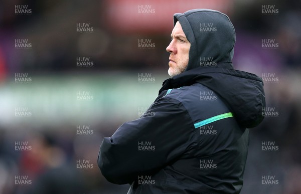 070117 - Ospreys v Connacht - Guinness PRO12 - Ospreys Head Coach Steve Tandy by Chris Fairweather/Huw Evans Agency