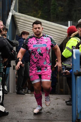071225 - Ospreys v Connacht - EPCR Challenge Cup - Tom Botha of Ospreys runs out for his 150th cap