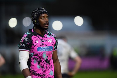 071225 - Ospreys v Connacht - EPCR Challenge Cup - Dan Kasende of Ospreys