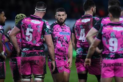 071225 - Ospreys v Connacht - EPCR Challenge Cup - Gareth Thomas of Ospreys
