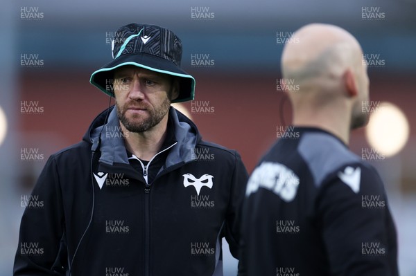 071225 - Ospreys v Connacht - European Challenge Cup - Ospreys Head Coach Mark Jones 